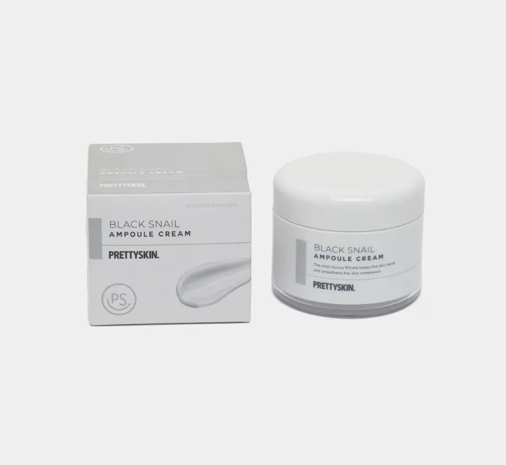 Pretty Skin Black Snail Ampoule Cream \ كريم امبول الحلزون الاسود