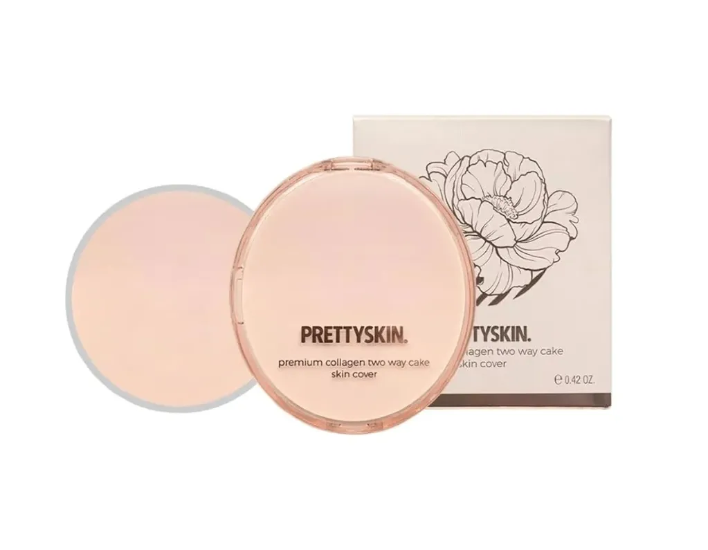 Pretty Skin PREMIUM COLLAGEN TWO WAY CAKE 23 / بودرة الكولاجين الممتازة درجة 23