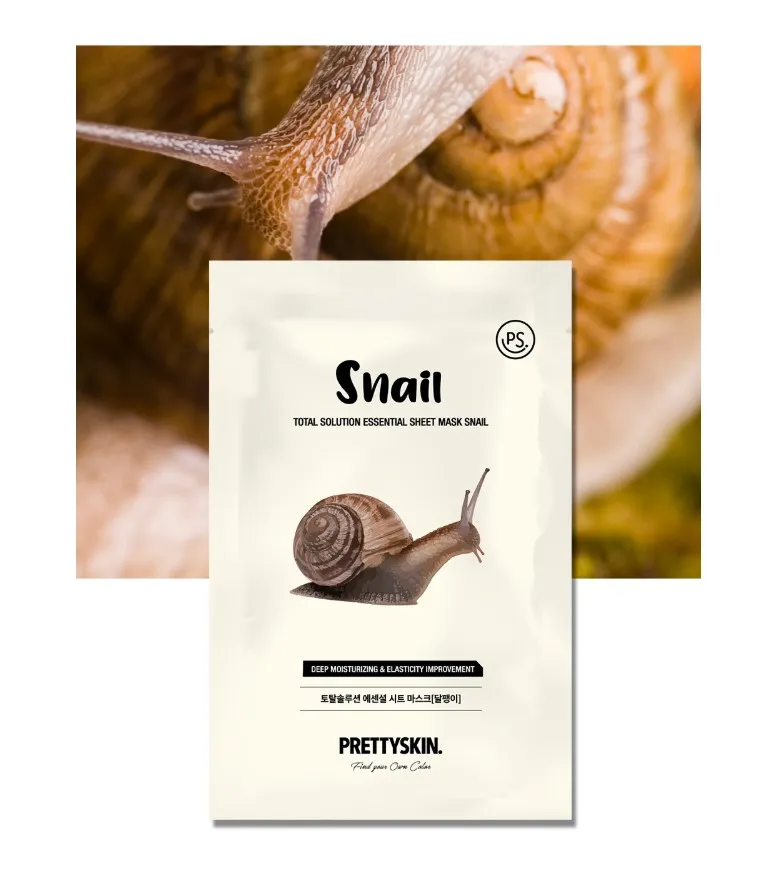 Pretty Skin Pure Snail Mask/ ماسك الحلزون النقي للوجه
