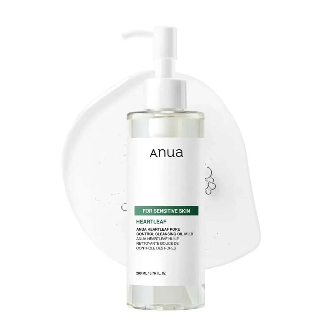 Anua Heartleaf Pore Control Cleansing Oil Mild / غسول زيتي للمسام - لطيف
