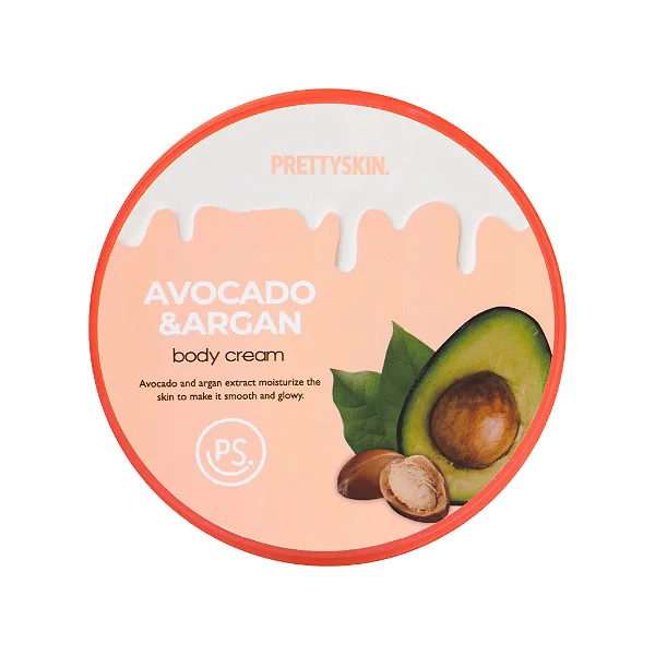 [BH-0037] Avocado & Argan Body Cream / كريم الافوكادو والارغان للجسم