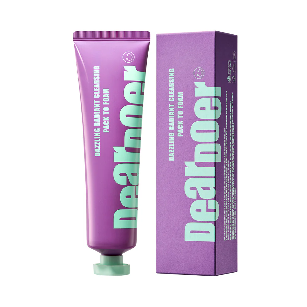 Dear Doer Dazzling Radiant Cleansing Pack to Foam- Grapel/ الغسول الرغوي لتألق واشراقة البشرة - العنب